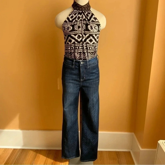 LIVERPOOL Dark Wash Straight Leg Jeans Size 6 - Picture 4 of 16